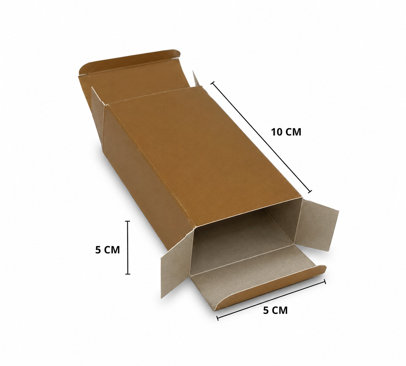 Uk. 5x5x10cm Dus Kemasan Duplex 270 gr - Gambar 2