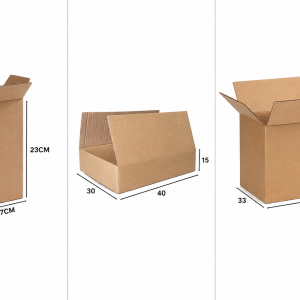 Polos & Custom Box Standart B1 ( Opsi : Ukuran, Retail / Custom Sablon )